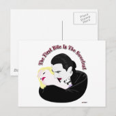 Dracula, De Eerste Beet Is De Zoetste Briefkaart (Voorkant / Achterkant)