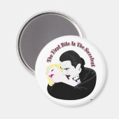 Dracula, de eerste biet is de liefste. magneet (Voorkant / Achterkant)