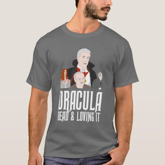 Dracula Dead & Loving It T-shirt (Voorkant)