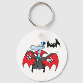 Dracula en een bat-Sleutelhanger Sleutelhanger (Voorkant)