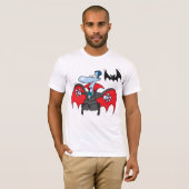 Dracula en een Mannen T-shirt (Voorkant volledig)