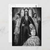Dracula en zijn dames briefkaart (Voorkant / Achterkant)