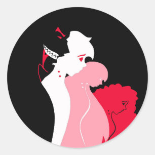 Dracula en zijn slachtoffers Sticker