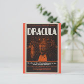 Dracula -  film briefkaart (Staand voorkant)