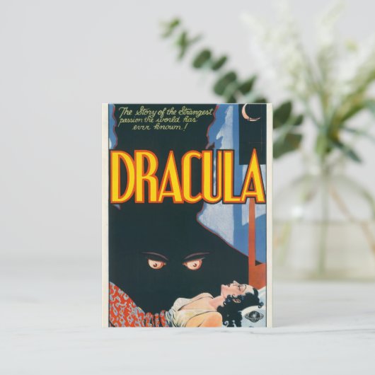 Dracula -  film briefkaart (Staand voorkant)