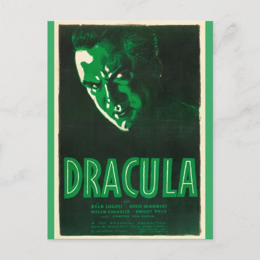 Dracula -  film briefkaart (Voorkant)