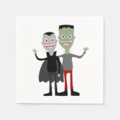 Dracula & Frankenstein Servet (Voorkant)