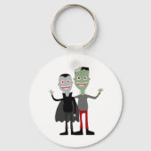 Dracula & Frankenstein Sleutelhanger (Voorkant)