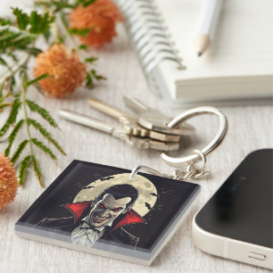 Dracula Gothic Horror Halloween Sleutelhanger