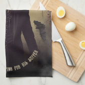  Dracula Gothic Horror Halloween Theedoek (Quarter Fold)