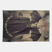 Dracula Gothic Horror Halloween Theedoek (Horizontaal)