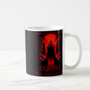 Dracula Gothic Horror Vampire Art - Halloween Vamp Koffiemok