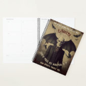  Dracula Gothic Vampire Horror Planner (Display)