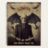  Dracula Gothic Vampire Horror Planner (Voorkant)