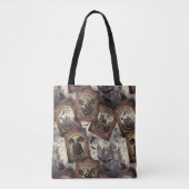  Dracula Halloween Gotische Vampier Vat Tote Bag (Voorkant)