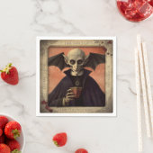  Dracula Halloween servetten Spooky Dinner (Insitu)