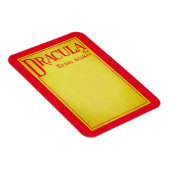 Dracula Hoesje van de eerste editie Magneet (Rechterzijde)