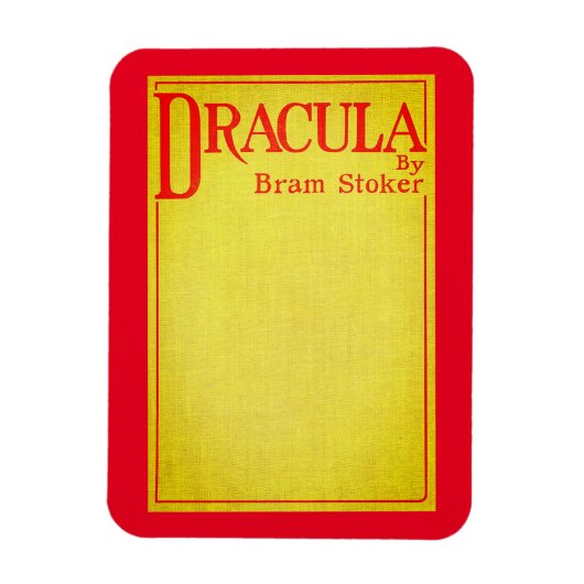Dracula Hoesje van de eerste editie Magneet (Verticaal)