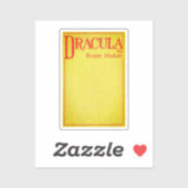 Dracula Hoesje van de eerste editie Sticker (Vel)