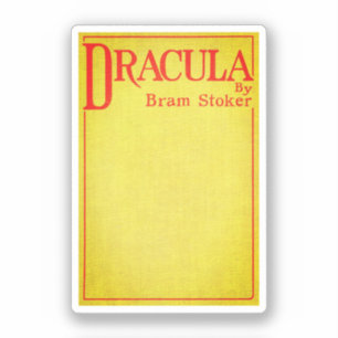 Dracula Hoesje van de eerste editie Sticker