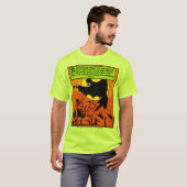 DRACULA! Horror Comic T-Shirt (Voorkant volledig)