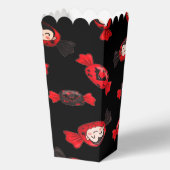 Dracula houdt van Snoep Halloween Bedankdoosjes (Achterkant)