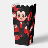 Dracula houdt van Snoep Halloween Bedankdoosjes (Voorkant)