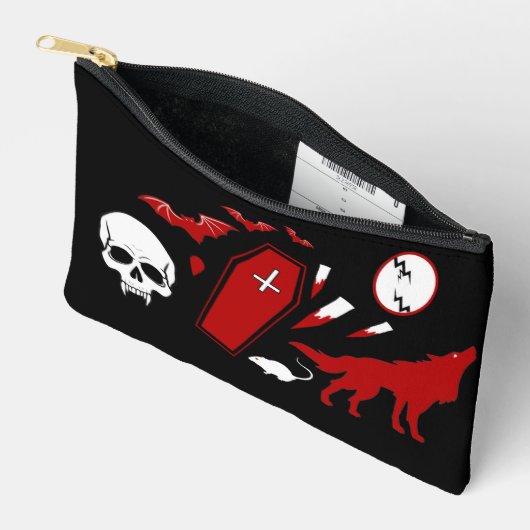 Dracula Icons Pouch Etui (Open)