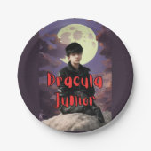 Dracula Junior Papier Borden Papieren Bordje (Voorkant)