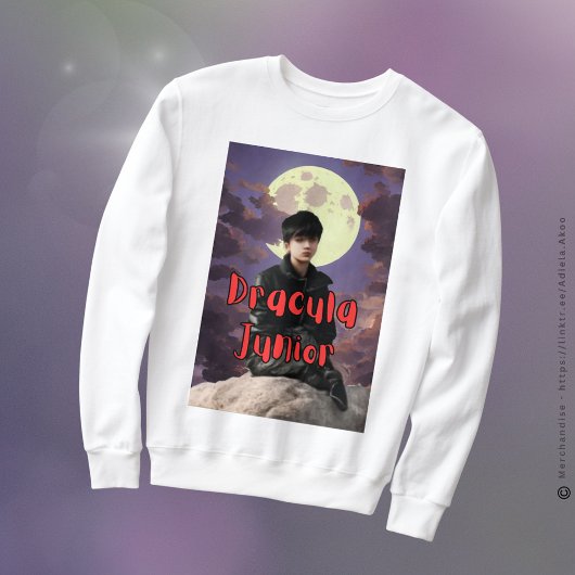 Dracula Junior Sweatshirt van Adiela Akoo