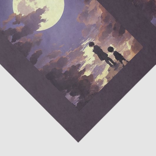 Dracula Junior - Tissuepapier (Detail)