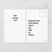 Dracula Junior Vakantie Briefkaart (Achterkant)