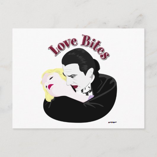 Dracula, Love Bites Briefkaart (Voorkant)