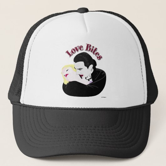 Dracula, Love Bites Trucker Pet (Voorkant)