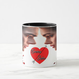 Dracula Love Story Creepy Horror Romance Halloween Mok