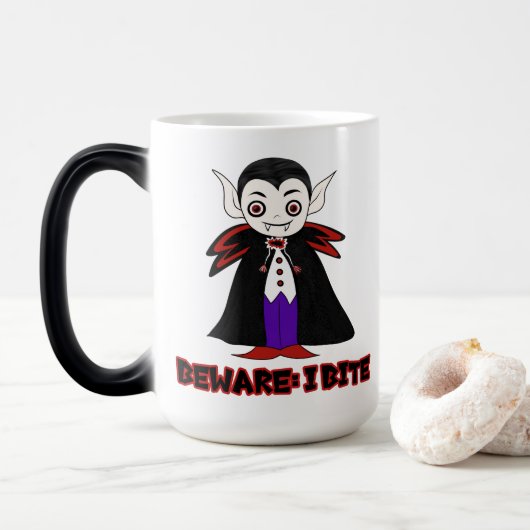 Dracula Magische Mok (Met donut)