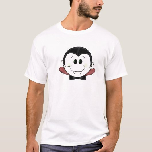 Dracula Mannen T-Shirt (Voorkant)
