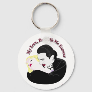Dracula, mijn liefde, wees bij mij voor altijd sleutelhanger