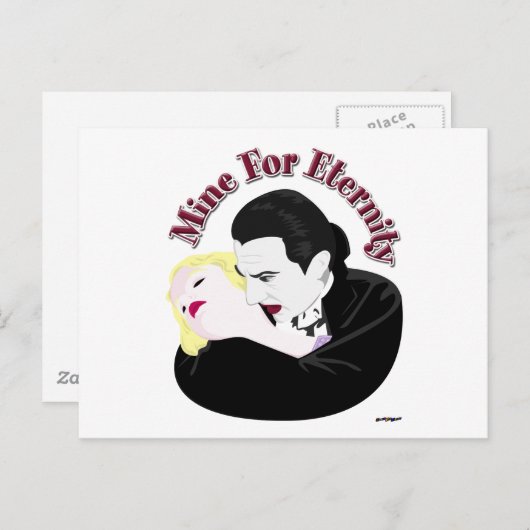 Dracula, mijn voor eeuwigheid briefkaart (Voorkant / Achterkant)