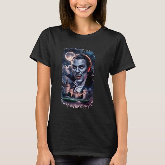 Dracula Moon T-shirt (Voorkant)