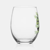 Dracula Novel Quote Stemless wijnglas Wijnglas Zonder Voet (Rechts)