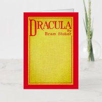 Dracula Omslag van de eerste editie