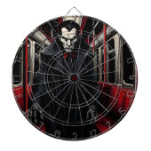 Dracula op de metro dartbord (Voorkant)