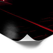 Dracula op de metro perfect poster (Hoek)