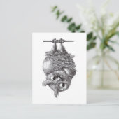 Dracula Owl Cool en zo eng Briefkaart (Staand voorkant)