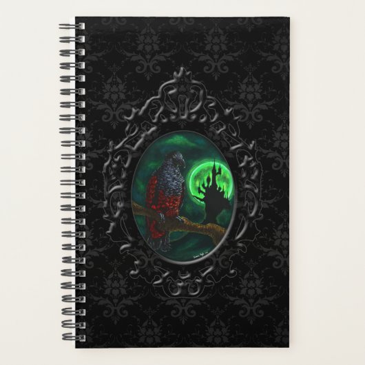 Dracula Parrot Planner (Voorkant)