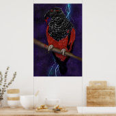 Dracula Parrot Poster (Keuken)