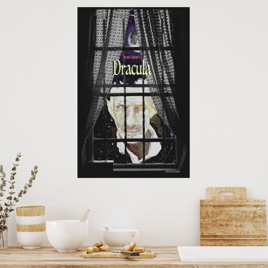 Dracula Poster (Keuken)