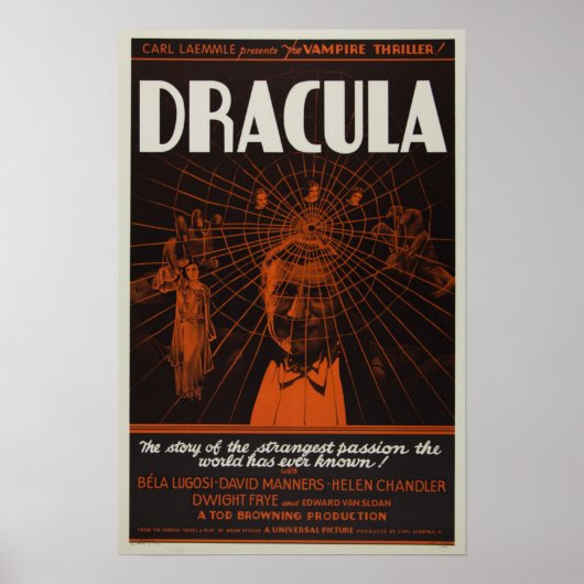 Dracula poster (Voorkant)