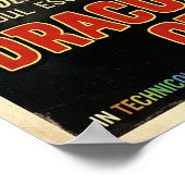 Dracula Poster Gotische Vampier Horror Griezeld Ku (Hoek)